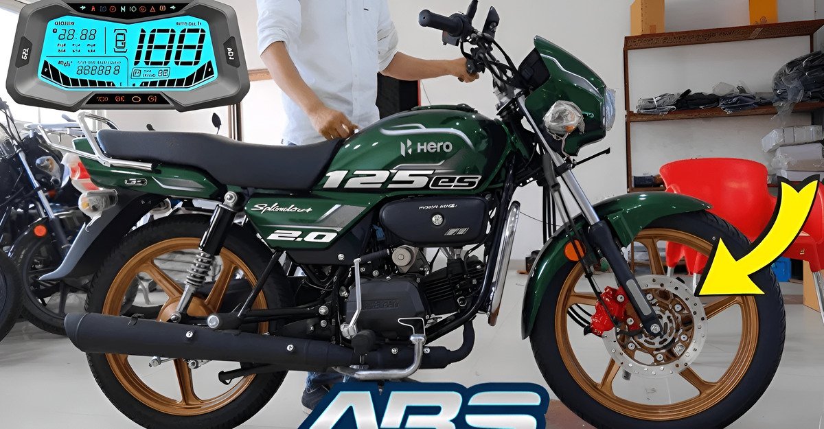New 2026 Hero Splendor 125 ABS Launched: 90 Kmpl Mileage, 125cc Power, & Smart Safety, Know Price And Features